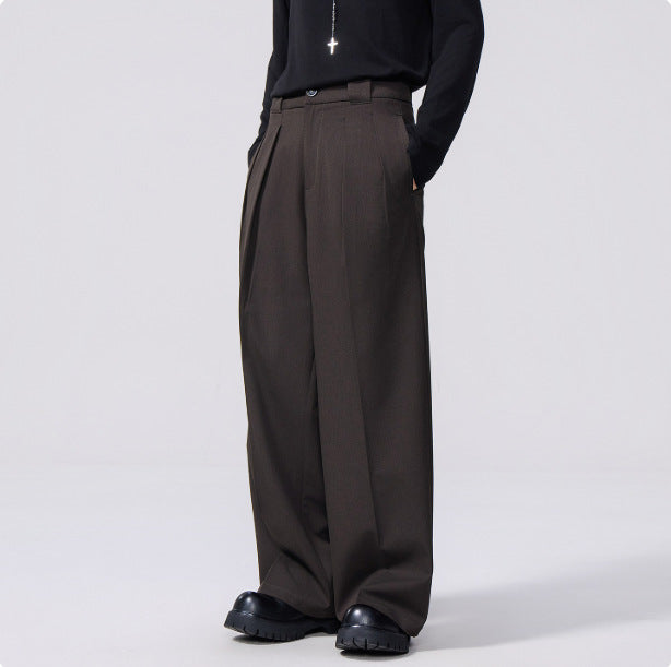Men's Vintage Straight-Leg Trousers