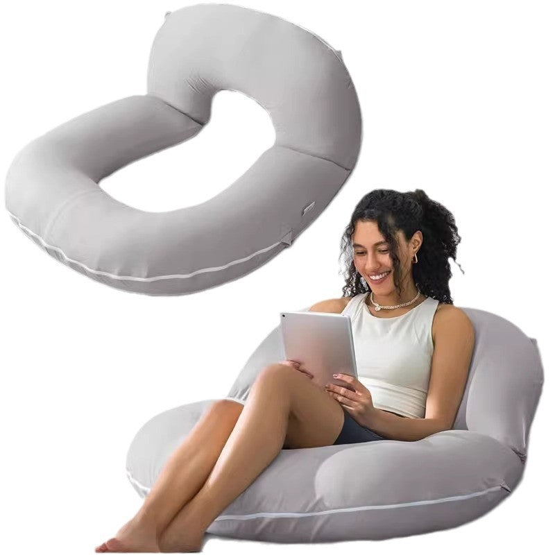 U-Shaped Full-Body Support Pillow
