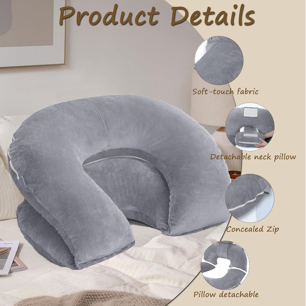 U-Shaped Full-Body Support Pillow