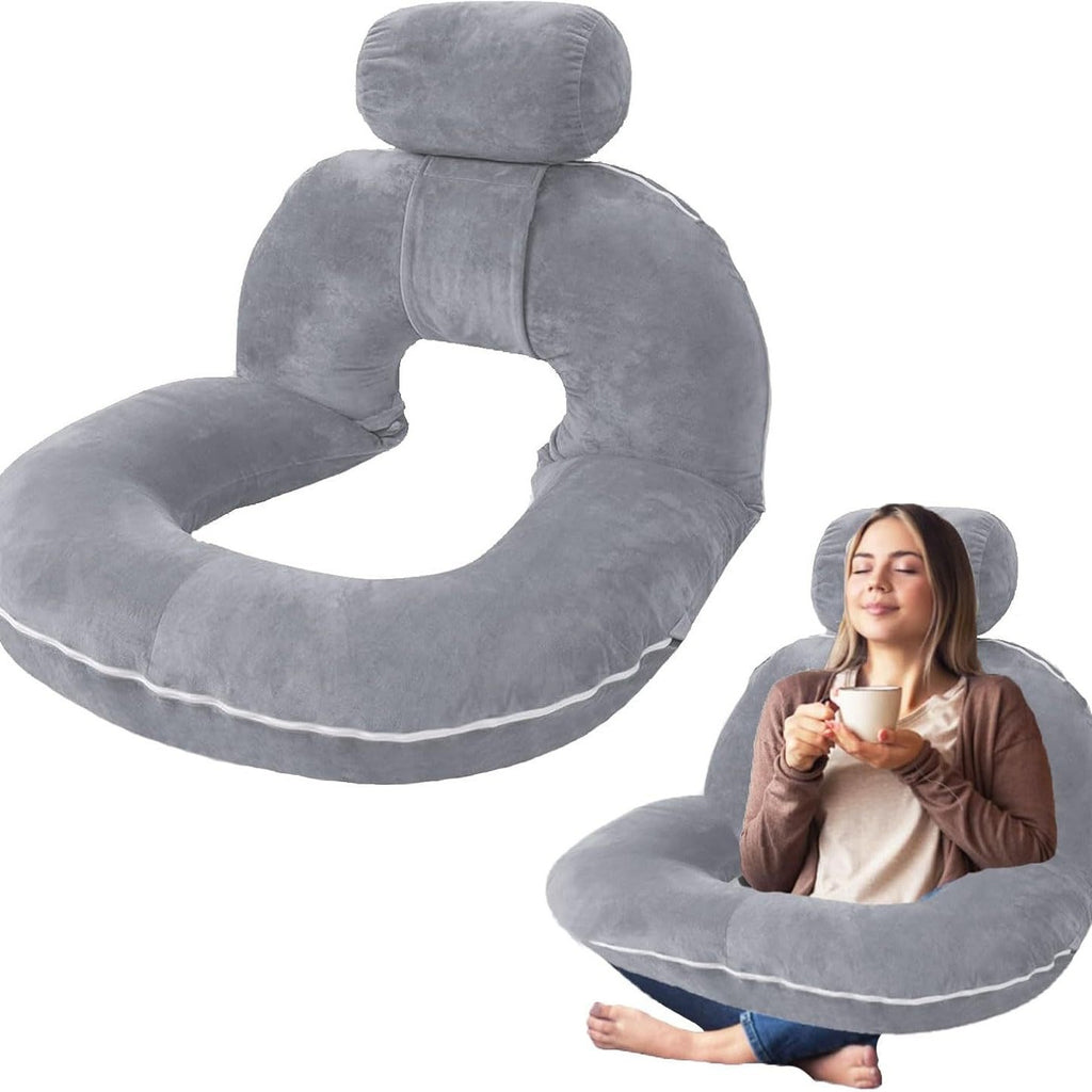 U-Shaped Full-Body Support Pillow