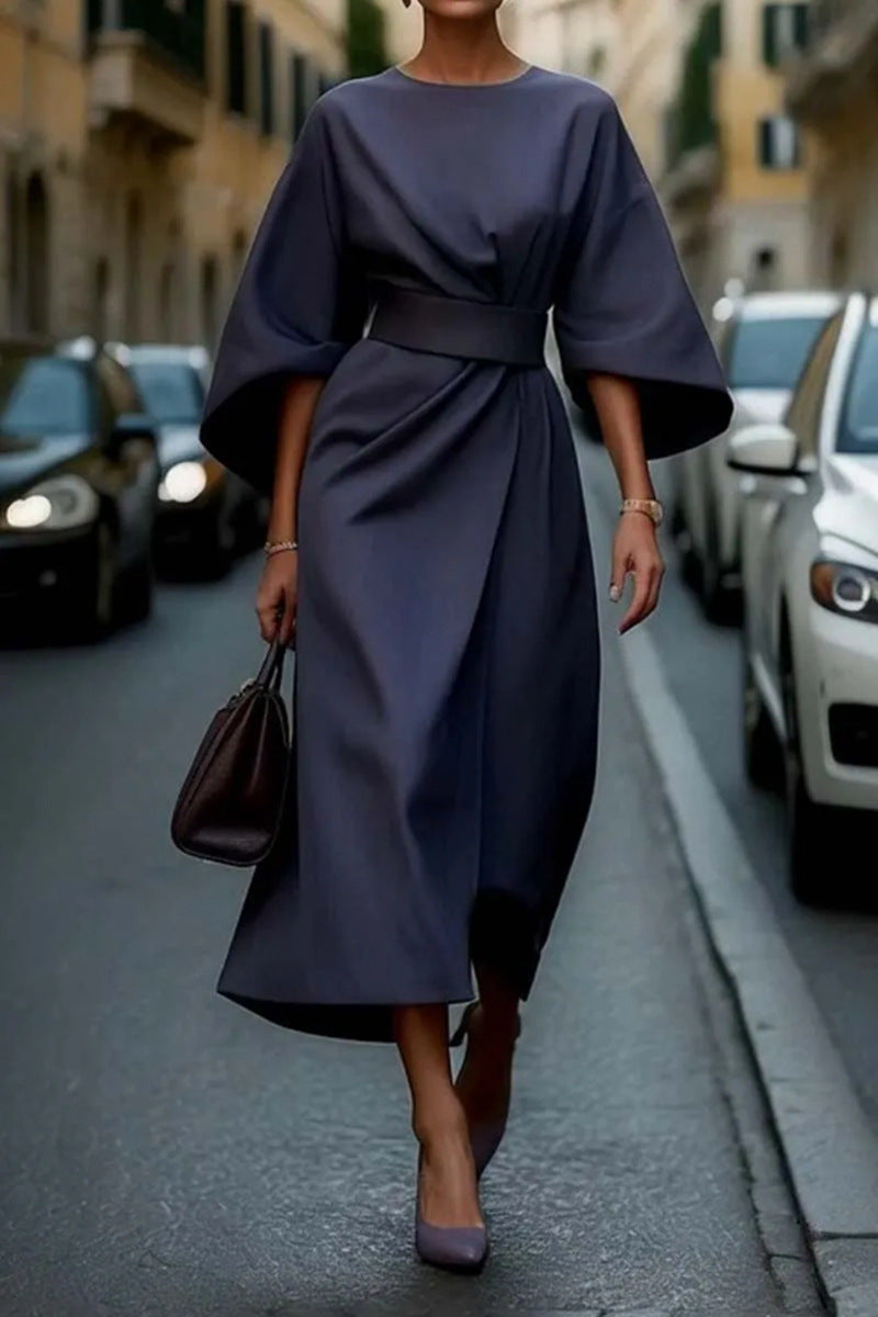 Women's Batwing Sleeve Maxi Dress