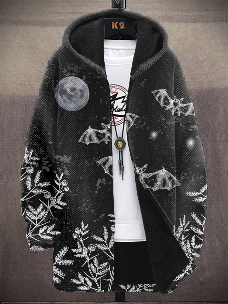 Women's 3D-Print Hooded Winter Coat