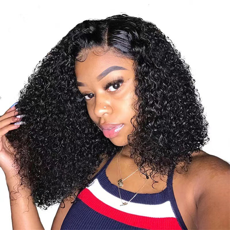 Women's Short Curly Synthetic Wig