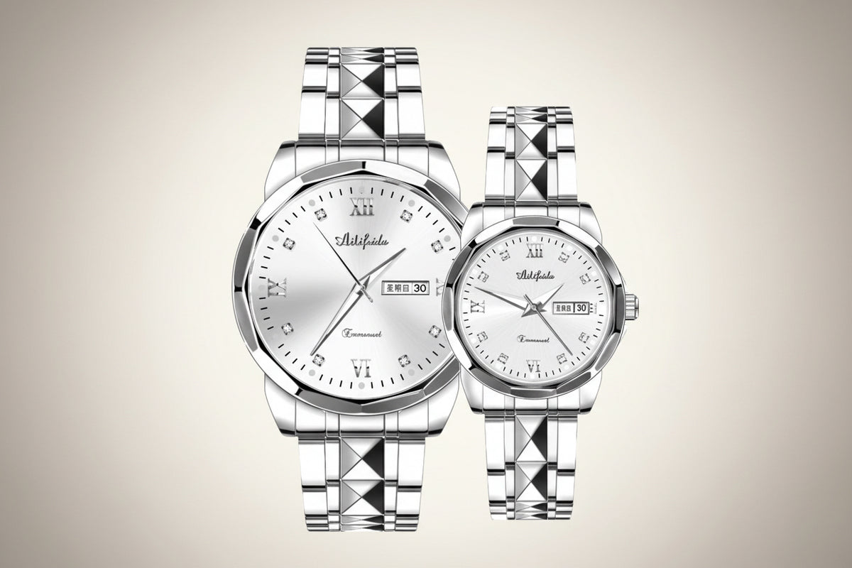Ultra-Thin Steel Quartz Watch
