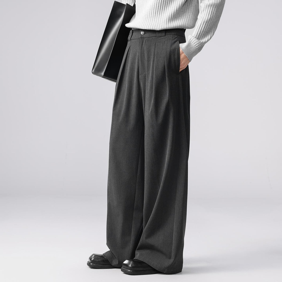 Men's Vintage Straight-Leg Trousers