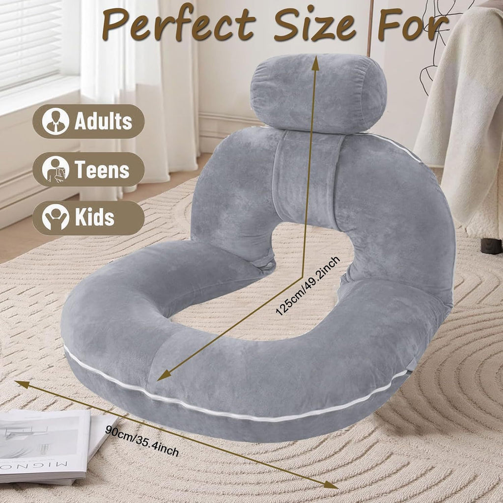 U-Shaped Full-Body Support Pillow