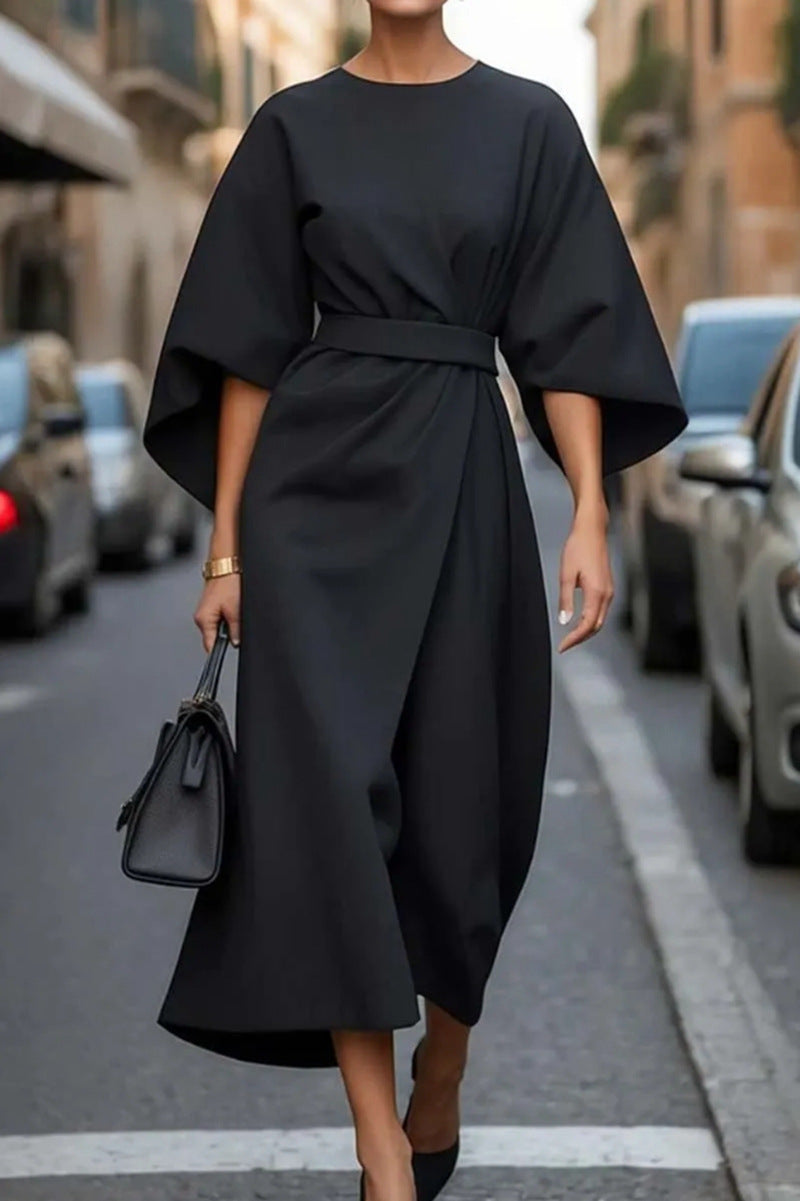 Women's Batwing Sleeve Maxi Dress