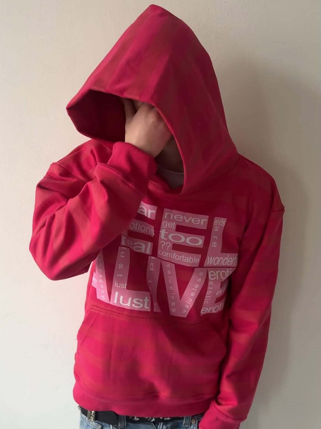 Unisex 3D-Print Hooded Sweatshirt
