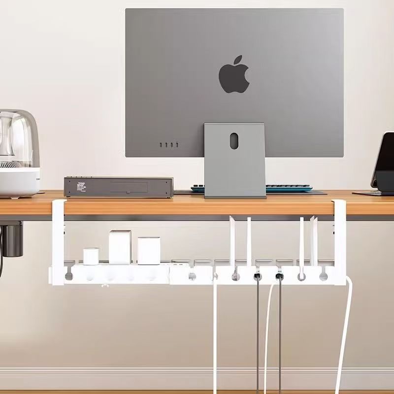 Under-Desk Cable Management Tray