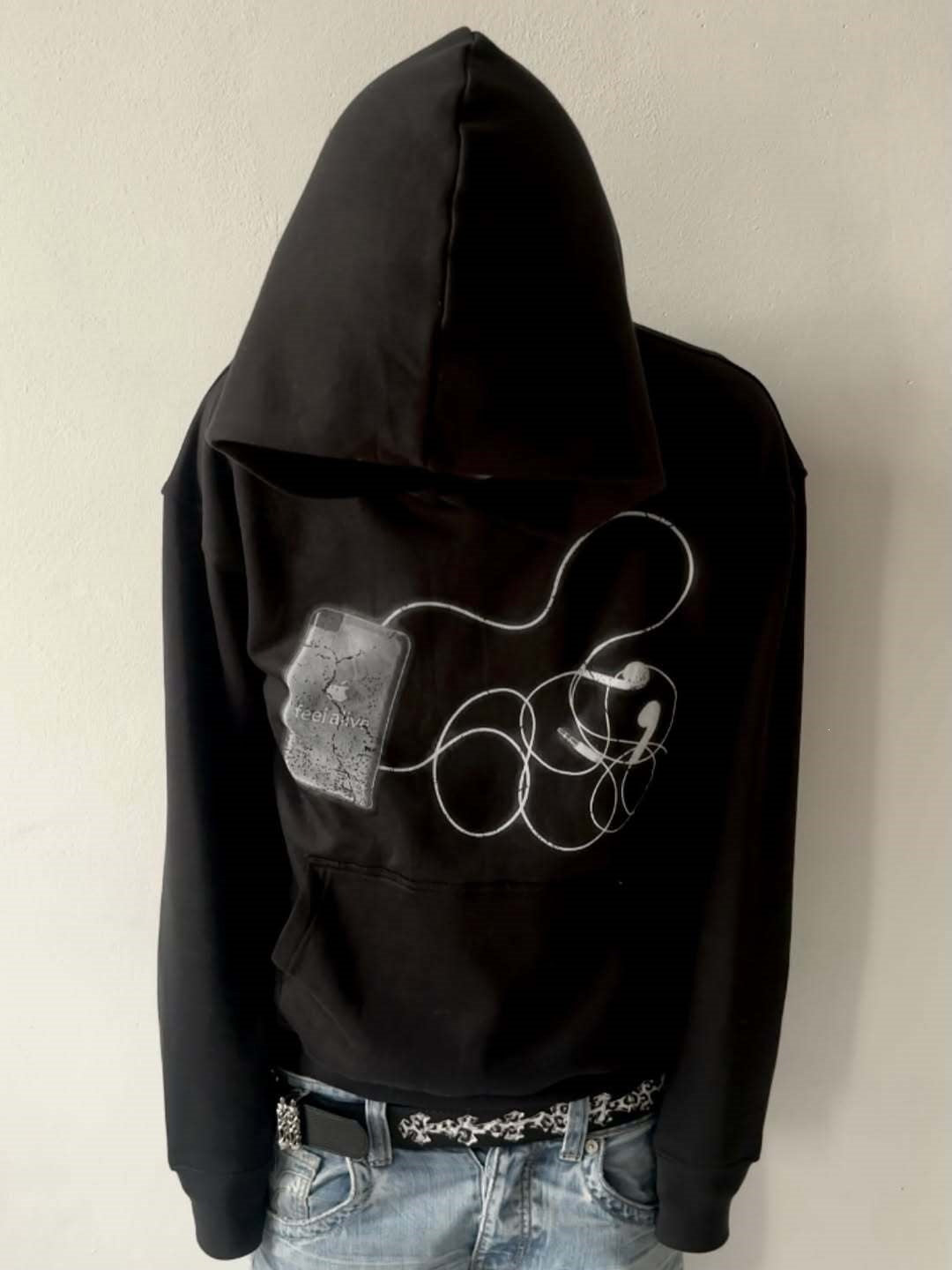Unisex 3D-Print Hooded Sweatshirt
