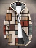 Women's 3D-Print Hooded Winter Coat