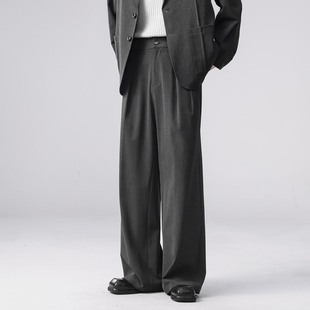 Men's Vintage Straight-Leg Trousers
