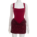 Elegant Sequin Bodycon Dress