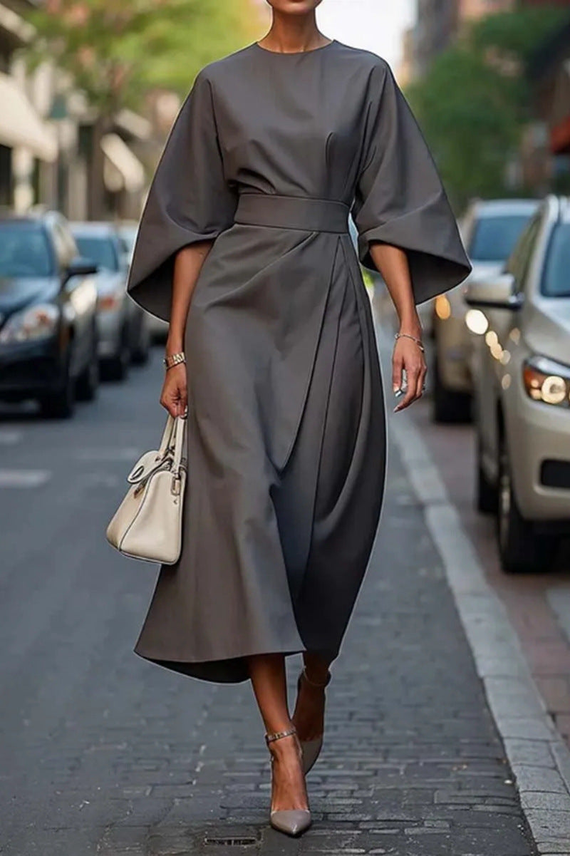 Women's Batwing Sleeve Maxi Dress