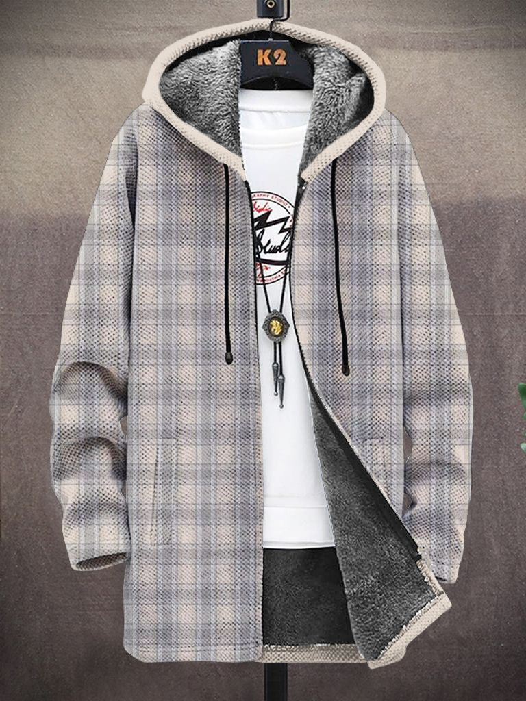 Women's 3D-Print Hooded Winter Coat