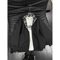 Plaid Patchwork Fleece Jacket