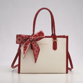 Women's Snakeskin Pattern Tote Bag