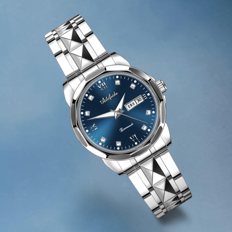 Ultra-Thin Steel Quartz Watch