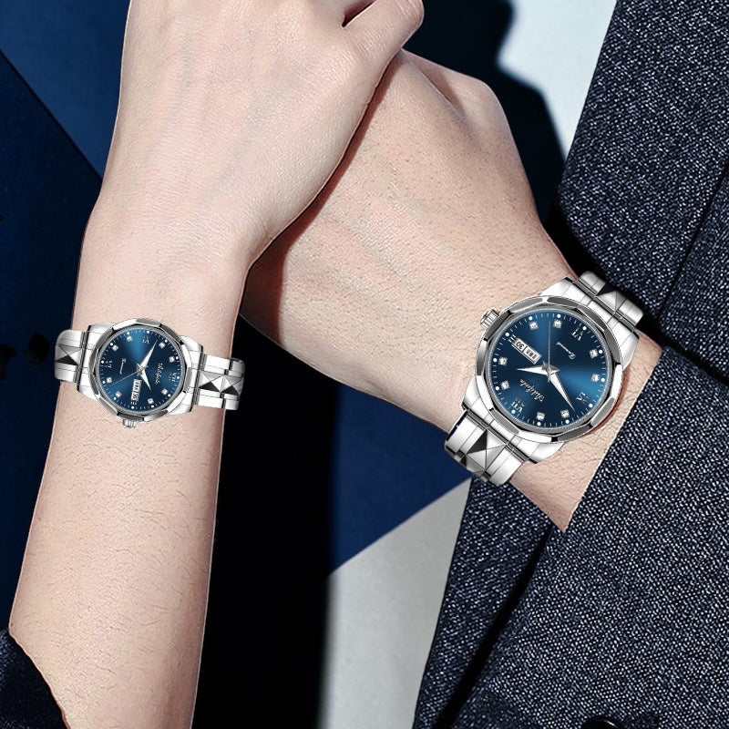 Ultra-Thin Steel Quartz Watch