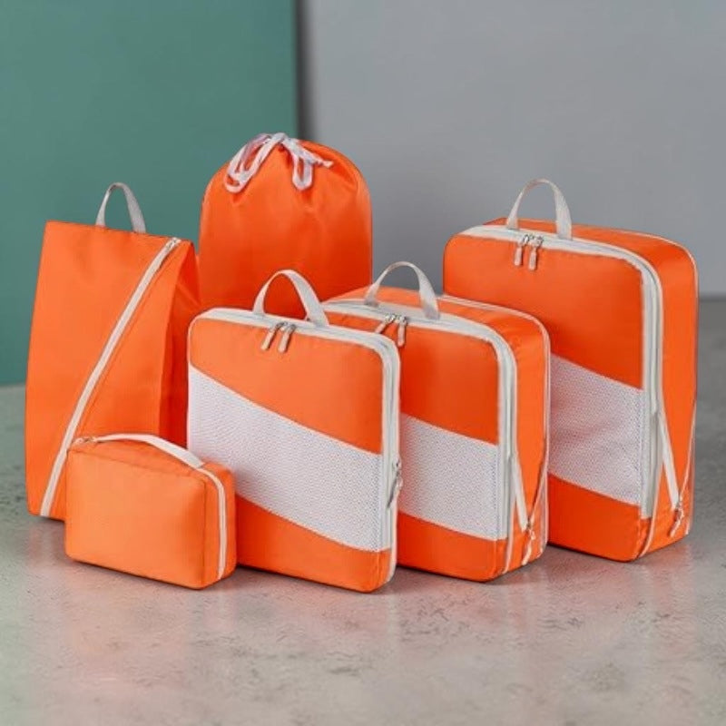 6-Piece Compression Travel Bag Set